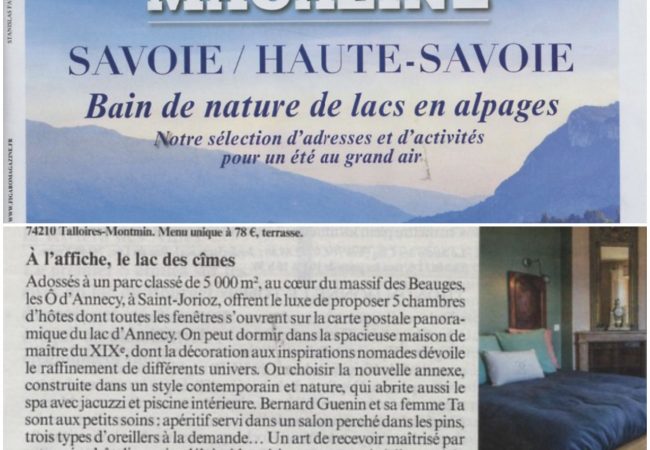 chambre d'hôtes annecy recommandée